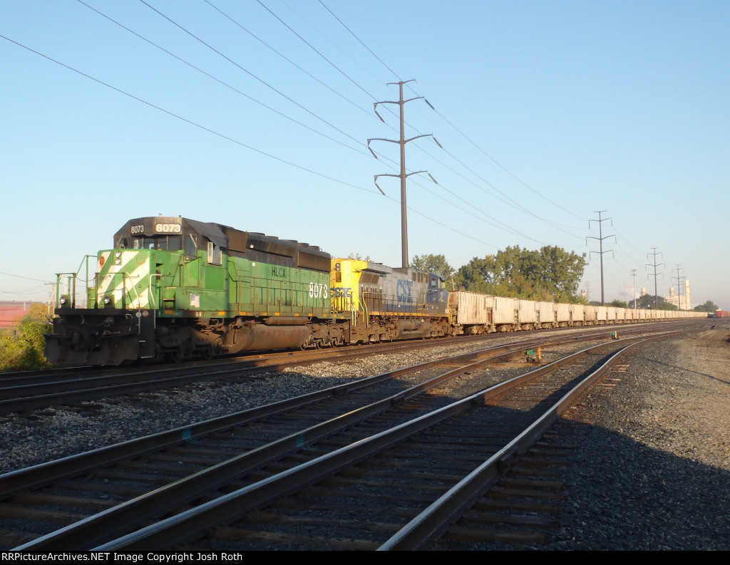 HLCX 8073 & CSX 37